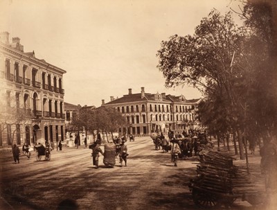 Lot 26 - China. Business group [of Eduard Schellhass & Co., Merchants, Shanghai] c. 1880