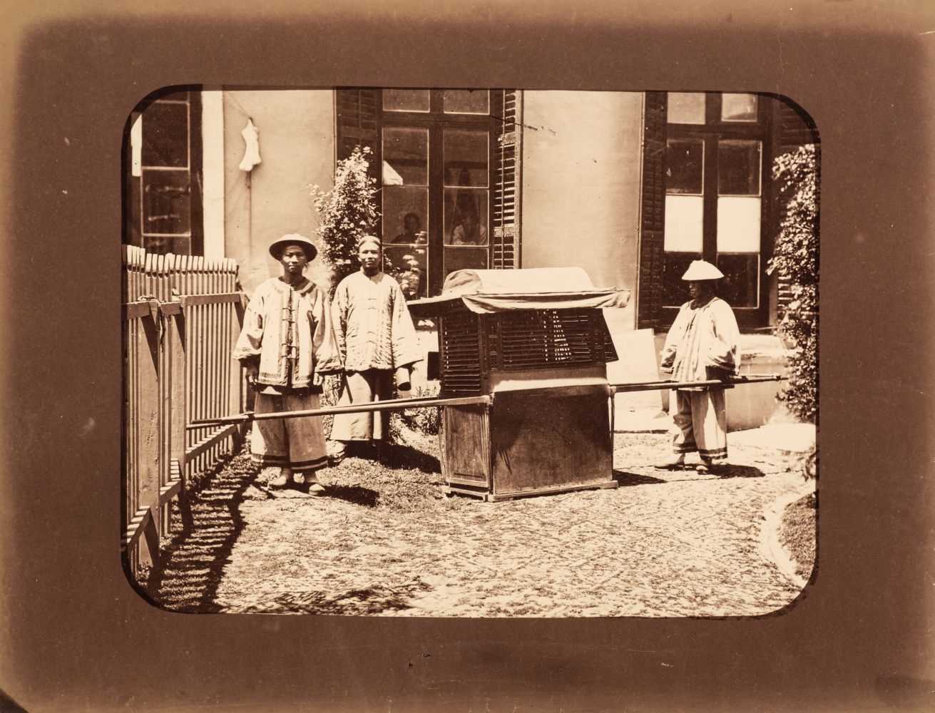 Lot 36 - China. Two albumen prints by William Saunders, c. 1870