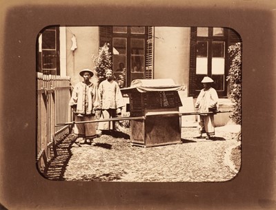 Lot 36 - China. Two albumen prints by William Saunders, c. 1870
