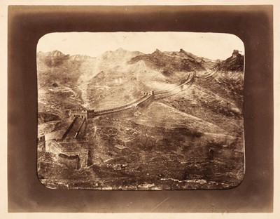 Lot 36 - China. Two albumen prints by William Saunders, c. 1870