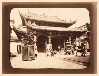 Lot 51 - China. A group of three albumen print photographs, all by William Saunders, c. 1870