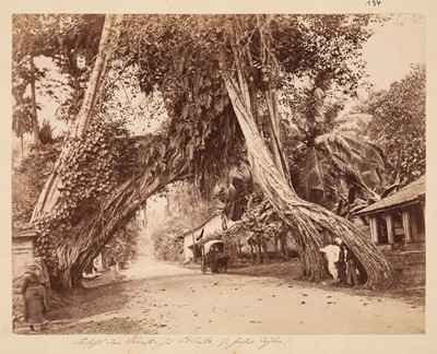 Lot 70 - Ceylon. A group of 7 albumen print photographs of scenes in Ceylon, mainly Colombo, c. 1870