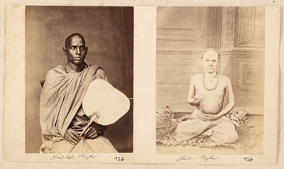 Lot 70 - Ceylon. A group of 7 albumen print photographs of scenes in Ceylon, mainly Colombo, c. 1870
