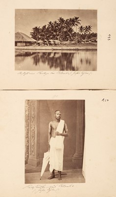 Lot 70 - Ceylon. A group of 7 albumen print photographs of scenes in Ceylon, mainly Colombo, c. 1870