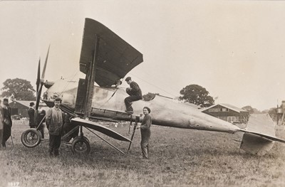Lot 417 - Aviation Postcards. A collection of approx. 250 Pioneer to WWII period aviation postcards