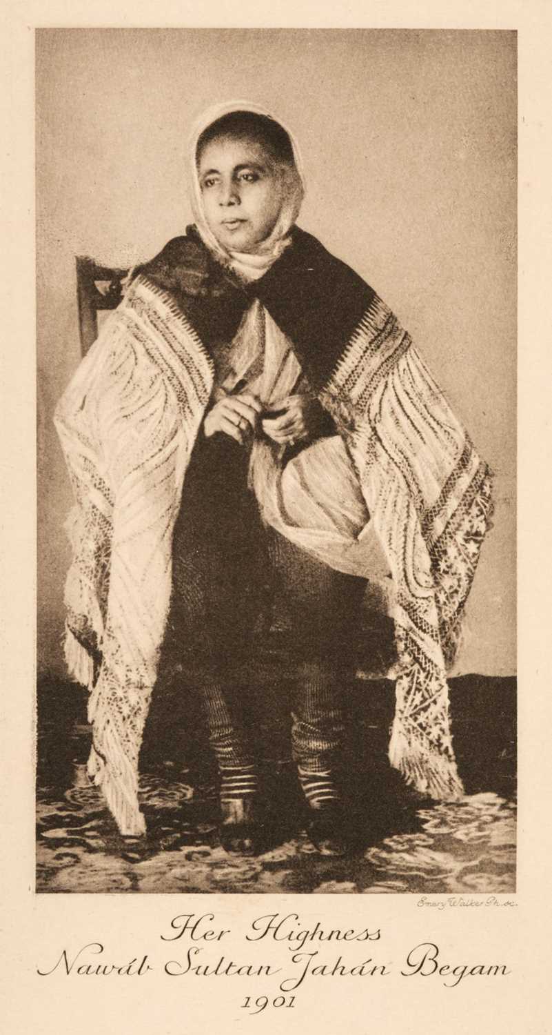 Lot 45 - Sultan Jahan Begam (Nawab, Her Highness). An Account of My Life, 2 volumes, 1910 and 1922