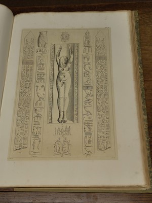 Lot 16 - Denon (Dominique Vivant). Planches du voyage dans la Basse et la Haute Egypte, atlas only, 1829