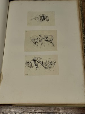 Lot 16 - Denon (Dominique Vivant). Planches du voyage dans la Basse et la Haute Egypte, atlas only, 1829