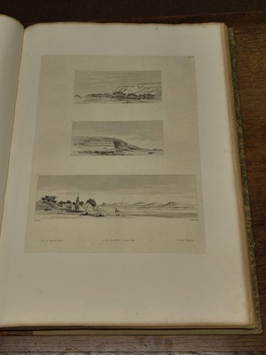 Lot 16 - Denon (Dominique Vivant). Planches du voyage dans la Basse et la Haute Egypte, atlas only, 1829