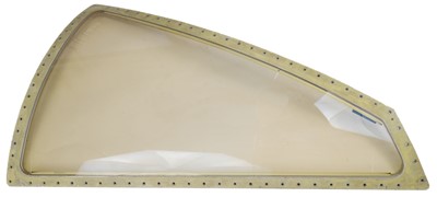 Lot 338 - BAC TSR2. The portside cockpit window from a TSR2 circa 1960s