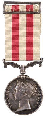 Lot 138 - The Indian Mutiny Medal 1857-58, no clasp (Captn W. H. Kerr, 13th Lt Infy), very fine