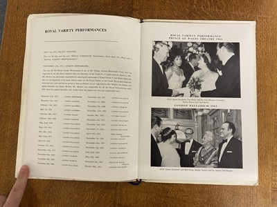 Lot 301 - Royal Variety Performance programme, 1963, signed by the Beatles