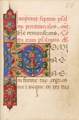 Lot 245 - Missa Beatae Virginae et aliae Orationes, Bologna, 1494