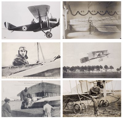 Lot 463 - Pioneer Aviation. A collection of pioneer aviation postcards