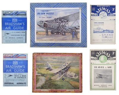 Lot 436 - Imperial Airways. Bradshaw's International Air Guide, May 1936