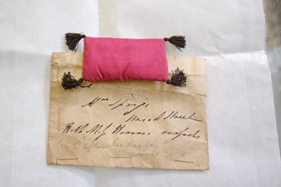 Lot 446 - Miniature. A collection of miniature, sewing, needlework, and miscellaneous items, 18th/19th century