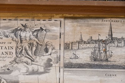 Lot 82 - British Isles. Overton (Henry). A New and Exact Mapp of Great Britain and Ireland ..., 1716