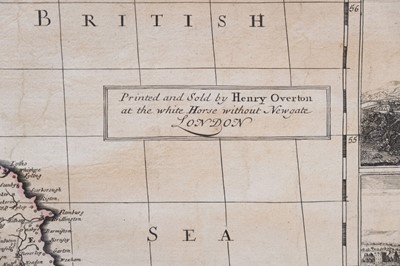 Lot 82 - British Isles. Overton (Henry). A New and Exact Mapp of Great Britain and Ireland ..., 1716