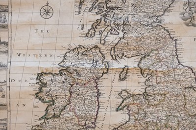 Lot 82 - British Isles. Overton (Henry). A New and Exact Mapp of Great Britain and Ireland ..., 1716