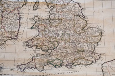 Lot 82 - British Isles. Overton (Henry). A New and Exact Mapp of Great Britain and Ireland ..., 1716