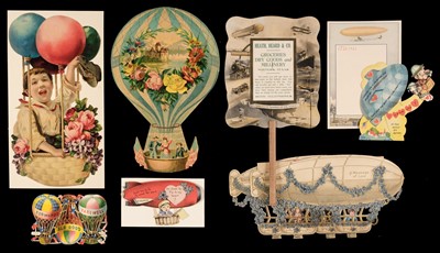 Lot 505 - Ballooning. An extensive collection of approximately 140 items of ballooning-related ephemera