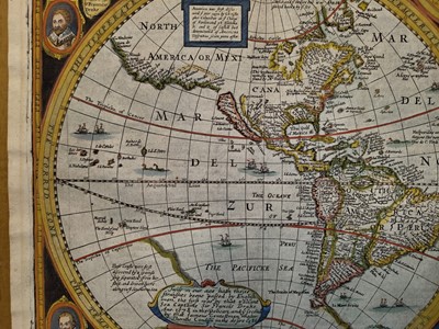 Lot 159 - World. Speed (John), A New and Accurat Map of the World..., 1676
