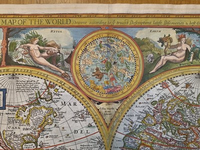 Lot 159 - World. Speed (John), A New and Accurat Map of the World..., 1676