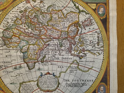 Lot 159 - World. Speed (John), A New and Accurat Map of the World..., 1676