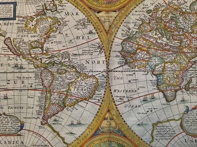 Lot 159 - World. Speed (John), A New and Accurat Map of the World..., 1676