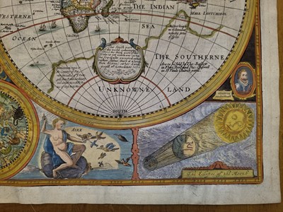 Lot 159 - World. Speed (John), A New and Accurat Map of the World..., 1676