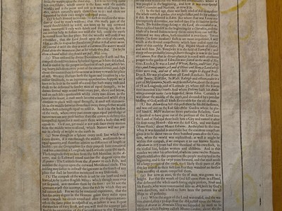 Lot 159 - World. Speed (John), A New and Accurat Map of the World..., 1676