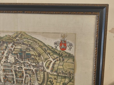 Lot 101 - Exeter. Braun (Georg & Hogenberg Franz), Civitas Exoniae (vulgo Excester)..., circa 1617