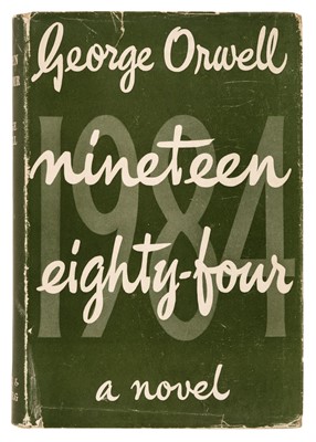 Lot 883 - Orwell (George). Nineteen Eighty-Four, 1st edition, London: Secker & Warburg, 1949