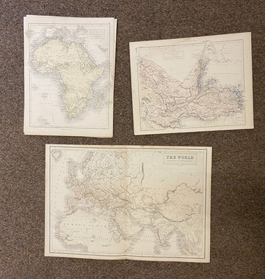 Lot 126 - Maps. A large collection of approximately 500 Foreign maps, mostly 18th & 19th century
