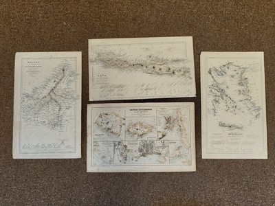 Lot 126 - Maps. A large collection of approximately 500 Foreign maps, mostly 18th & 19th century