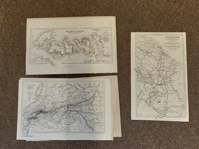 Lot 126 - Maps. A large collection of approximately 500 Foreign maps, mostly 18th & 19th century