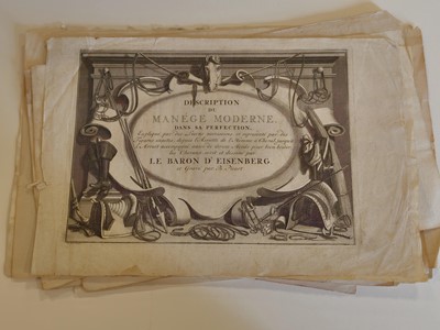 Lot 190 - Equestrianism. A collection of approximately 150 prints & engravings, 18th & 19th century