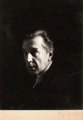 Lot 396 - Beaton (Cecil, 1904-1980). Half profile portrait of the ballet dancer and choreographer Frederick Ashton