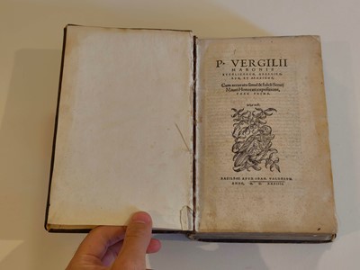 Lot 262 - Vergilius Maro (Publius). Bucolicorum, Georgicorum, et Aeneidos, Basel, 1534, contemporary binding