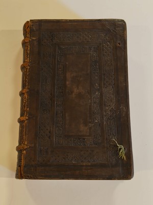 Lot 262 - Vergilius Maro (Publius). Bucolicorum, Georgicorum, et Aeneidos, Basel, 1534, contemporary binding