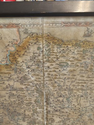 Lot 162 - Yorkshire. Saxton (Christopher), Eboracensis comitatus ..., [1579]