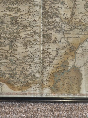 Lot 162 - Yorkshire. Saxton (Christopher), Eboracensis comitatus ..., [1579]