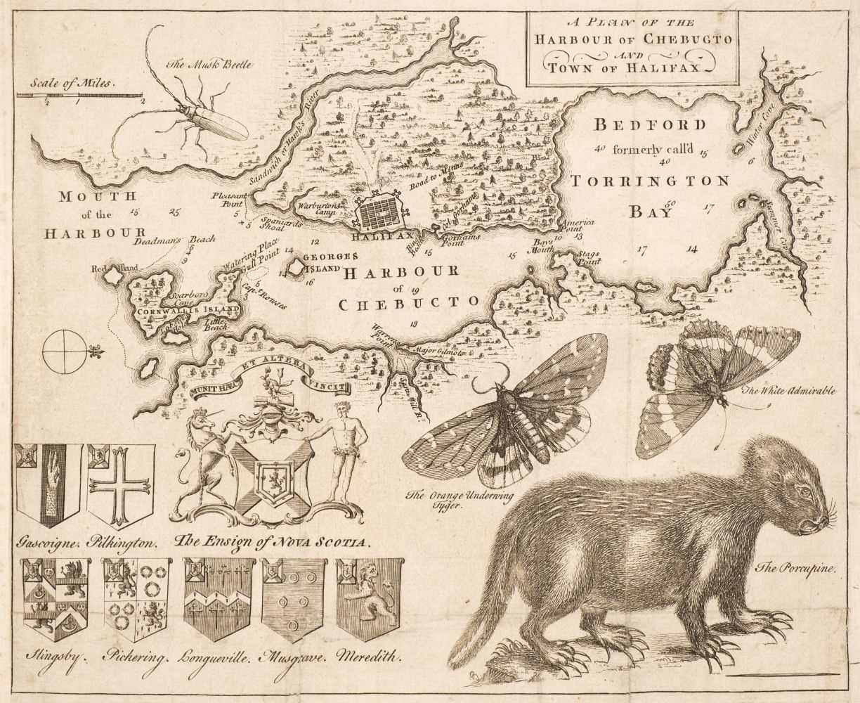 Lot 87 - Canada. Jefferys (Thomas, attrib.), A Plan of the Harbour of Chebugto..., circa 1750