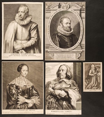 Lot 39 - Sadeler (Aegidius, 1570-1629). Portrait of Tobias Scultetus, 1610..., and others