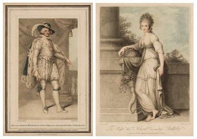 Lot 18 - Cosway (Richard, 1742-1821). Duke of Orleans, 1788 & Viscountess Bulkeley, 1785 & others