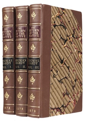 Lot 453 - Hardy (Thomas). The Return of the Native, 3 volumes, 1st edition, 1878