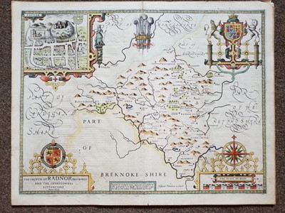 Lot 113 - Huntingdonshire. Speed (John), Huntingdon both Shire and Shire Towne..., circa 1646