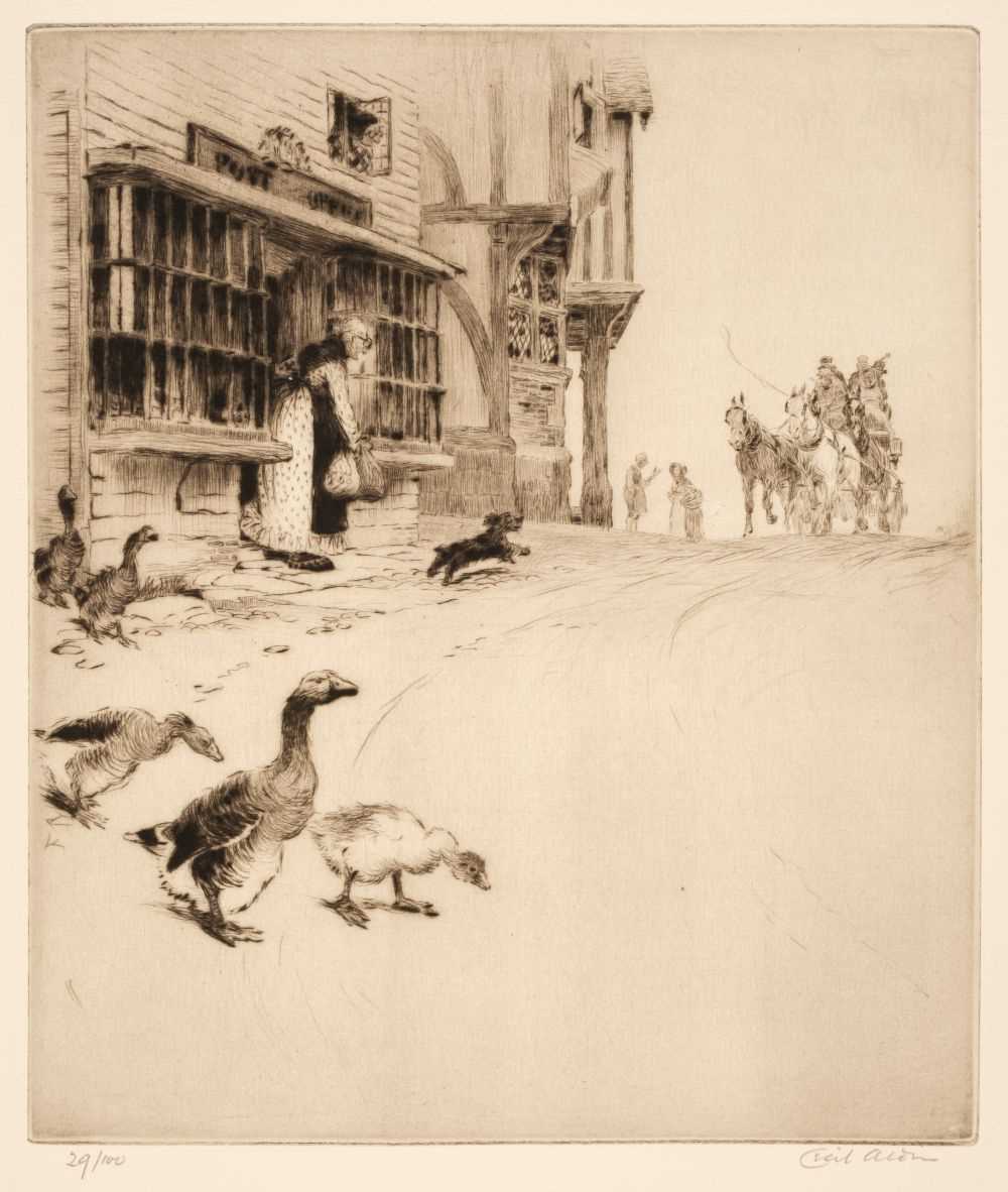 Lot 164 - Aldin (Cecil, 1870 - 1935). A Village Post Office [and] Penshurst, Eyre & Spottiswoode Ltd