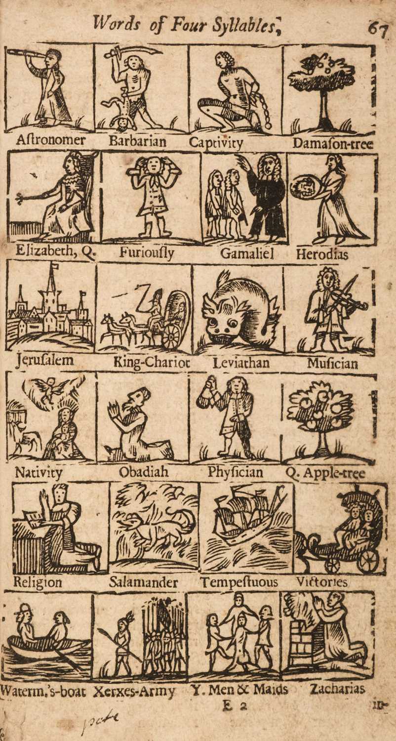 Lot 37 - Cocker [Edward]. Cocker's accomplished School Master, 13th edition, London: T. Norris, 1718