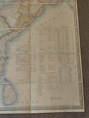 Lot 114 - India. Wyld (James), Map of India Constructed with great care and research..., circa 1852